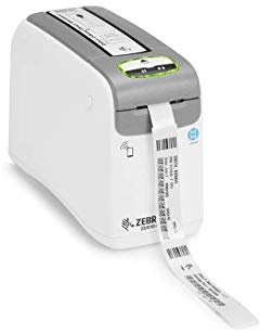 Zebra ZD510 Wristband, DT, ZPL II, XML, 300 dpi, ZD51013-D0EE00FZ (ZPL II, XML, 300 dpi, EU and UK Cords, USB, USB Host, Ethernet, BTLE)