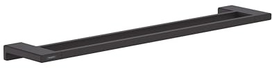 hansgrohe AddStoris Dubbel handduksstång Matt svart, 41743670