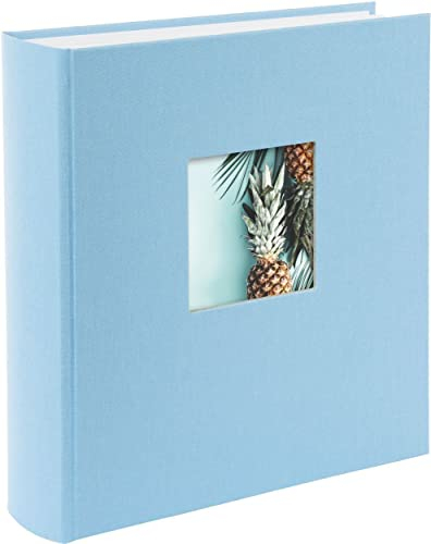 goldbuch Jumbo-Fotoalbum Bella Vista Himmelblau 30x31 cm 100 weiße Seiten