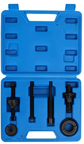 Kit D'installation D'extracteur de Poulie de Pompe de Direction Assistée Ensemble D'outils de Retrait et D'installation de Poulie de Direction Assistée et D'alternateur en Acier au Chrome Vanadium Pou