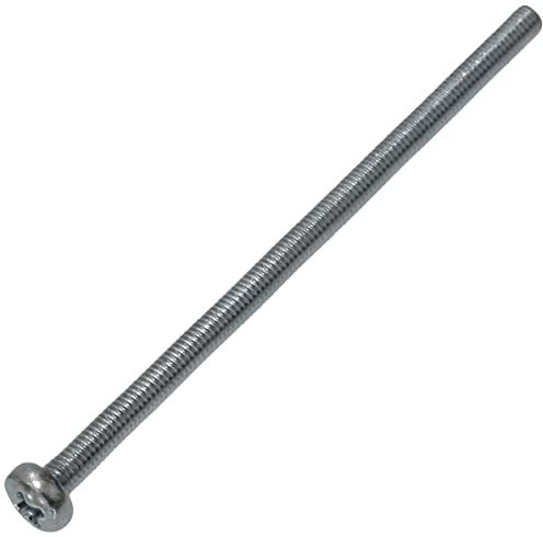 AERZETIX - C59861 - Lot de 40 Vis métaux à tête cylindrique M3x60 mm à empreinte PH1 - boulon d'assemblage - DIN 7985 - dureté 4.8 - en acier au carbone - couleur argent