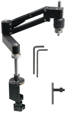 Colcolo Soporte para máquina roscadora, Taladro neumático, roscadora Universal de 360°, Soporte basculante Vertical