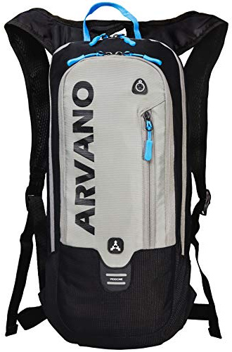 Arvano Cykelryggsäck, andningsbar cykelryggsäck Mountainbike Rucksack, 6L Mini lättviktig cykling Daypack Skidryggsäck Sportväskor Present för skidåkning Mtb löpning vandring Camping Trekking