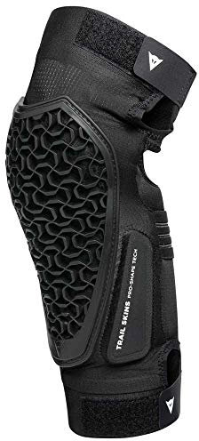Dainese Trail Skins Pro Elbow Guard Schwarz - Robuster atmungsaktiver Bike Ellbogenschützer, Größe M - Farbe Black