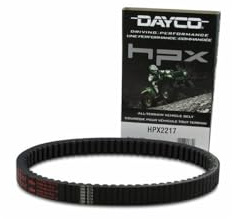 compatible avec/remplacement pour 550 660 700 GRIZZLY/KODIAK/RHINO - COURROIE DE TRANSMISSION DAYCO / HPX2233
