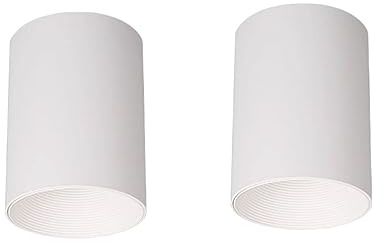 IOEDHW Surface Mounted Downlight High Brightness Ceiling Spotlights Aluminum Cylindrical Ultra Bright Anti-Glare Ceiling Lighting Flat Panel Downlamp for Kitchen Bathroom Nordic Creative Spot Light