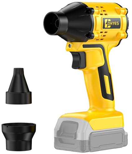 Air Blower Brushless High Speed Motor Compatible with DeWALT 18V 20V Max Battery Leaf Blower for Camping, BBQ and Workshop (Battery Not Included)