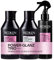 Redken Pflegeset für Reinigung und Farbschutz bei gefärbtem Haar, Langanhaltende Farbbrillianz, Mit Glanzkomplex & Hitzeschutz bis zu 230°C, Acidic Color Gloss Shampoo, Conditioner und Leave-In Spray