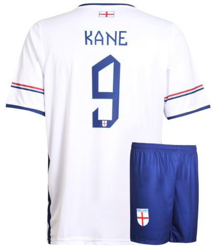 Engeland Fotbollströja Kane Hem - Barn och Vuxna - Pojkar - Fotbollsutrustning - Fotbollspresenter - Sport-T-shirt - Sportkläder - Storlek S