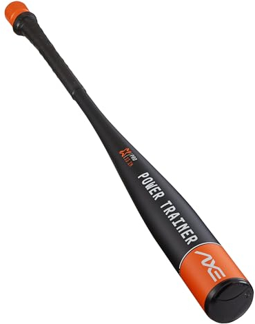 Axe | Power Trainer | Weighted Baseball Training Bat | Pro Flared Handle | 30 Youth / 33 Adult (33)