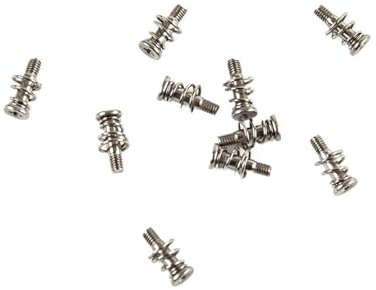 Fläktskruvar. PC Fläktskruvar 10st M2 M2.5 Nickelpläterad fjäder(M2x6mm)