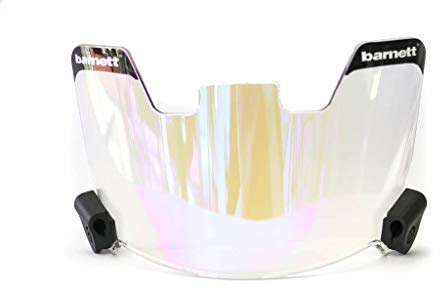 Barnett, visiera per football, con rivestimento Revo blu