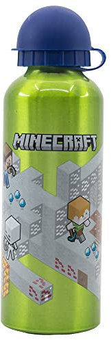Stor BOUTEILLE EN ALUMINIUM POUR ENFANTS DE 530 ML | MINECRAFT ISOMETRIC