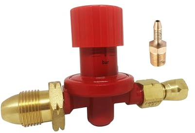 Tezla High Pressure Propane Regulator 4 bar Adjustable 4.8mm Nozzle Included
