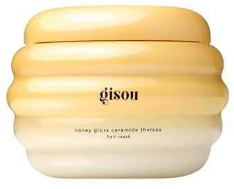 Gisou Honey Gloss Ceramide Therapy Hair Mask Mini – Deep Repair & Hydration with Mirsalehi Honey, Ceramides & Hyaluronic Acid, 2.5 fl oz