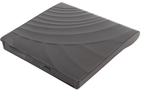 HUSHUI Externt Hölje för Optisk Skivenhet, Ultra Slim USB 3.0 Typ C DVD-enhetskåpa för Bärbar Dator, med Plug and Play-stöd, för XP Till 10 OS X (Stil D)