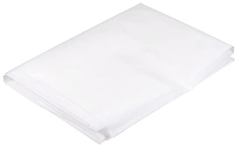 sourcing map Filtro de Malla de Nailon para Pintura 35 Micras, Hoja de Red Tejida, Tela Filtrante para Pintura, Elaboración Casera (39x39)