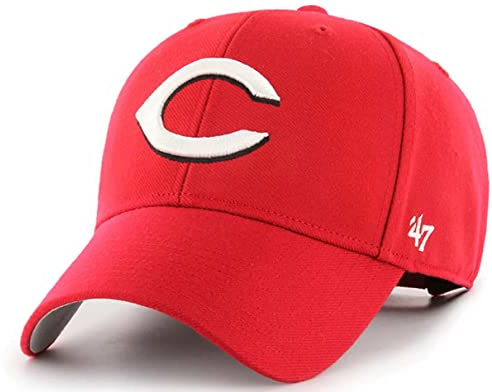 47 Brand MLB B-BRANS17CTP Baseball Cap with New York Yankees Branson Logo, Unisex, red, One Size
