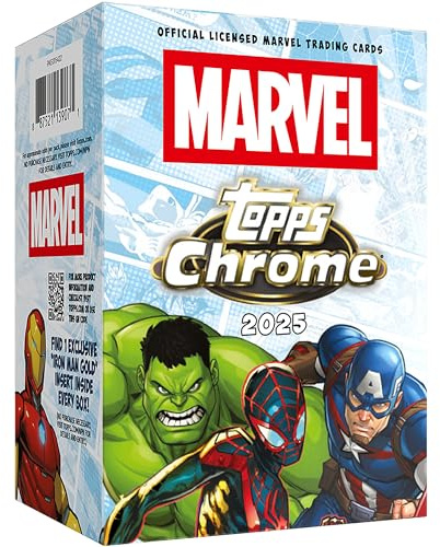 2025 Marvel Comics Chrome – Factory Sealed – Value Box