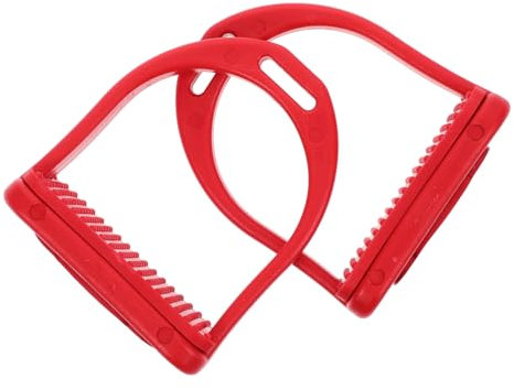 BESPORTBLE 1 Paar Ersatz-sicherheits-steigbügel Für Reiten Ersatz Für Westernsattel Pom-Material Leicht Hohe Festigkeit