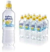 Radnor Splash Lemon & Lime Still Flavoured Spring Water – 12 x 500ml – Sugar-Free, Low-Calorie, Natural Flavourings – 100% Recyclable Bottles