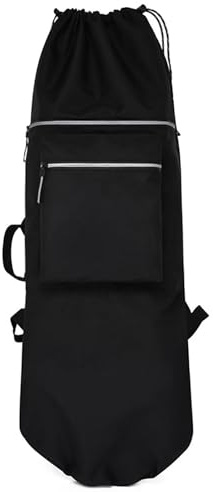 Vibsky Oxford Sac de rangement imperméable pour skateboard avec bandoulière et poignée 110 cm