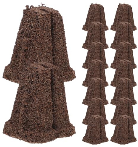 VALICLUD Lot de 30 Cubes de Germination Hydroponiques en Tourbe pour Jardinage Intérieur et Extérieur Substrat sans Terreau Aération Améliorée Adapté à la Culture de Légumes Fruits et