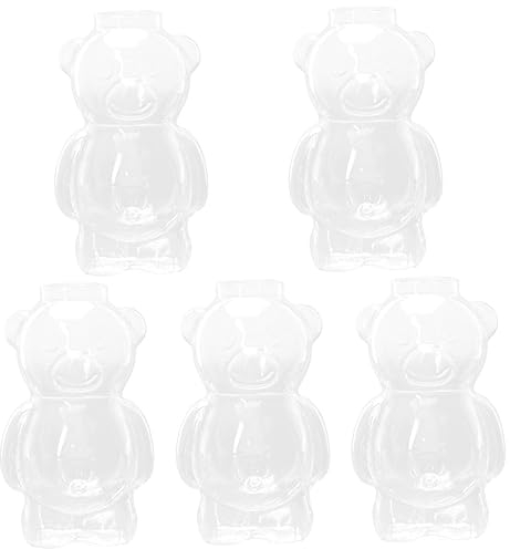UPKOCH Gläser 5 Stück Cocktailglas Tier-Wasserflasche Espressoglas Weingläser Ohne Stiel Klare Gläser Für Damen Bierglasbecher Cocktailbecher Langlebiges Weinglas Bärenförmiger Becher