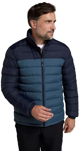 Mountain Warehouse Vista Mens Padded Puffer Jacket | Lightweight & Water Resistant Coat, Tested to -35°C, IsoTherm Insulated to Keep Warm, Ideal for Winter, Layering, Walking