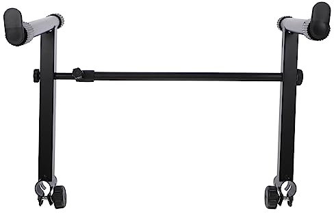 TOYANDONA Soporte Elevado Para Piano Soportes Mesa De Dj Sintetizador Soporte Para Teclado Tamborileando Soporte De Órgano Electrónico Instrumento De Teclado Funda De Goma Pliegue