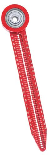 Tiardey Mini Drawing Compass Ruler And Woodworking Ruler With Circular Scriber And Scriber Multifunctional Tool