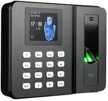 Timbratrice Presenze Dipendenti Dispositivo di registrazione del tempo Macchina di ingresso e uscita dei dipendenti di riconoscimento e impronte digitali