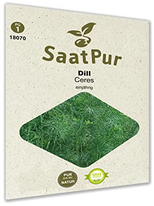 SaatPur Dill Samen, Saatgut für ca. 200 Pflanzen