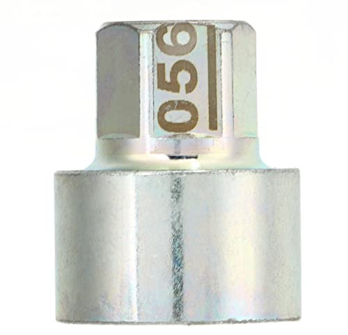Fydun Dadi Antifurto Ruote Auto Chiave, Presa per Vite Antifurto Chiave di Blocco Ruota, Dispositivo di Rimozione Dado Aletta di Bloccaggio della Ruota per 1 3 5 6 7 Serie X1 X2 X3 X4 X5 X6 Z4 (056)