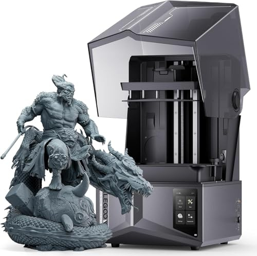 ELEGOO Saturn 4 Ultra Resin 3D-Drucker, 10 Zoll 12K Mono-LCD, 150 mm/h Hochgeschwindigkeitsdruck, Intelligentes Auto-Leveling, WiFi-Datenübertragung, großes Druckvolumen 218,88 x 122,88 x 220 mm³
