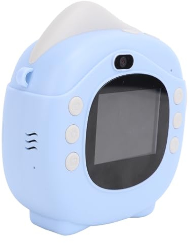 Naroote Cámara Instantánea, Cámara con Impresión Térmica Instantánea, Pantalla IPS de 2.4 Pulgadas para Viajar (Blue)