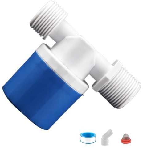 Válvula De Flotador | Válvula de Flotador Mini Bola con Cierre Automático | Accesorios De Tubería Para Estanques Jardines Fuentes Piscinas