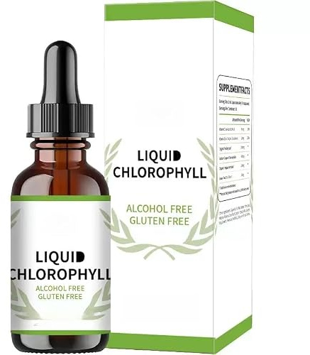 Näring Klorofyll - Detox Support，Icke-GMO | Stöder för luktbalans, naturlig kroppsfräschhet, kontroll av kroppslukt, frisk andedräkt