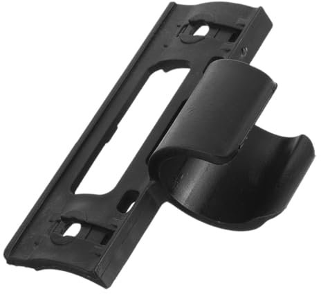 BESPORTBLE Bike Pump Holder Clip Bracket Portable Bicycle Pump Mount Mini Frame Holder Clamp for Road and Mountain Bikes Black