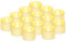 daphomeu Led Kerzen Flackernde Flamme Teelicht, Led Rauchlose Kerzenlampe Elektrische Tee Lampen Votivkerzen,3.2x3.6 cm
