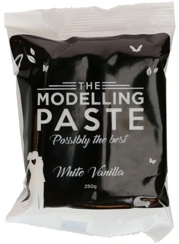 THE SUGAR PASTE White Sugarpaste - Modeling Fondant for Figures, Soft & Highly Stretchable Texture with Extended Working Time - 1 kg