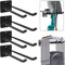 Garagenhaken, Wandhalterung Kleiderbügel Rack, Schuppen Organizer, Heavy Duty Kleiderbügel Rack Garage Storage Utility Haken für Hof, Werkzeuge,- Länge 32 cm, Belastung: 80 kg/jeder Haken (4PACK)