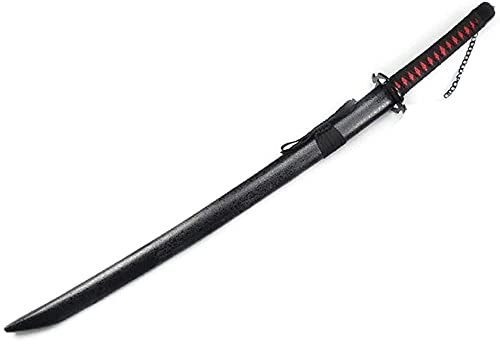 Uvency Kurosaki Ichigo Blade Cos Wooden Sword Bleach Prop Model, for Anime Lovers Cosplay Props Toys Slayer Blade Weapon Toys Animation Exhibition Ninja Sword Toys/Type 1