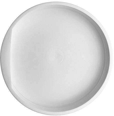 VEPATIM 50 tapas de repuesto para tubos de envío, 76 mm, redondos, color blanco