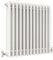 Traditional Radiator White Triple Horizontal Vertical Cast Iron White Radiator - 3 Column H600 x W605mm (H600 x W605mm 3 Column)
