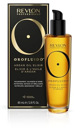 REVLON PROFESSIONAL Orofluido Argan Oil Elixir, Olio Nutriente Capelli All'Olio di Argan, Anti Crespo, Vegano, per Capelli Morbidi e Luminosi, 85ml