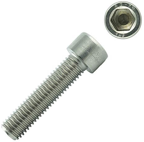 Eisenwaren2000 | Tornillos cilíndricos con hexágono interior M2 x 10 mm (100 unidades) - tornillos de culata cilíndrica ISO 4762, DIN 912, tornillos de rosca, acero inoxidable A2 V2A, inoxidable