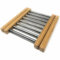 Vetrineinrete® Sottopentola allungabile da 22 a 35 cm in legno e metallo supporto per pentole padelle teglie estensibile F47