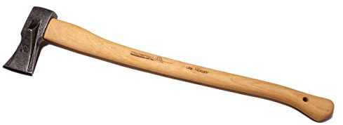 Super-Spaltaxt 2000 Gramm, klar lackiert, mit 80 cm USA-Hickorystiel