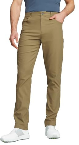 PUMA Distributeur de 5 Poches Pantalon de Golf, Noix de Coco, 35W x 34L Homme